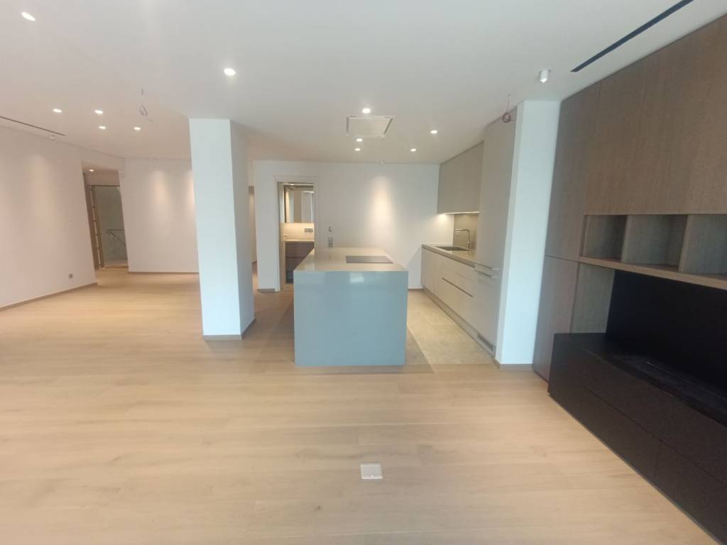 living room - open plan kitchen