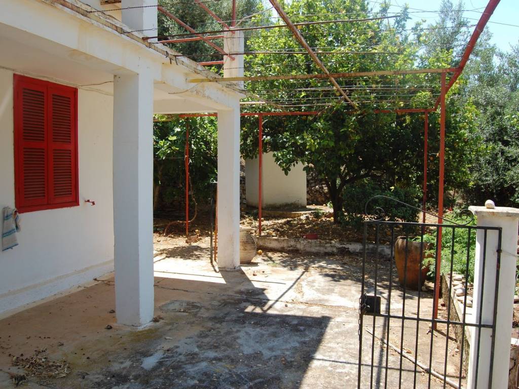 Front gate and outside area