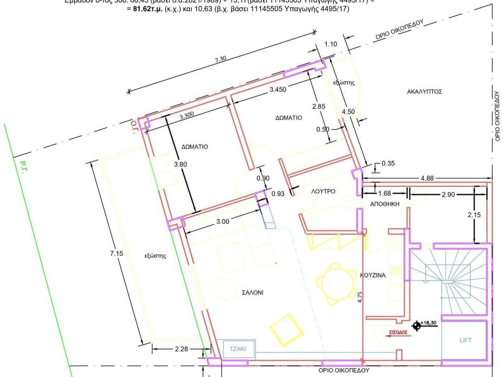 KATOPSE DIAMERISMATOS