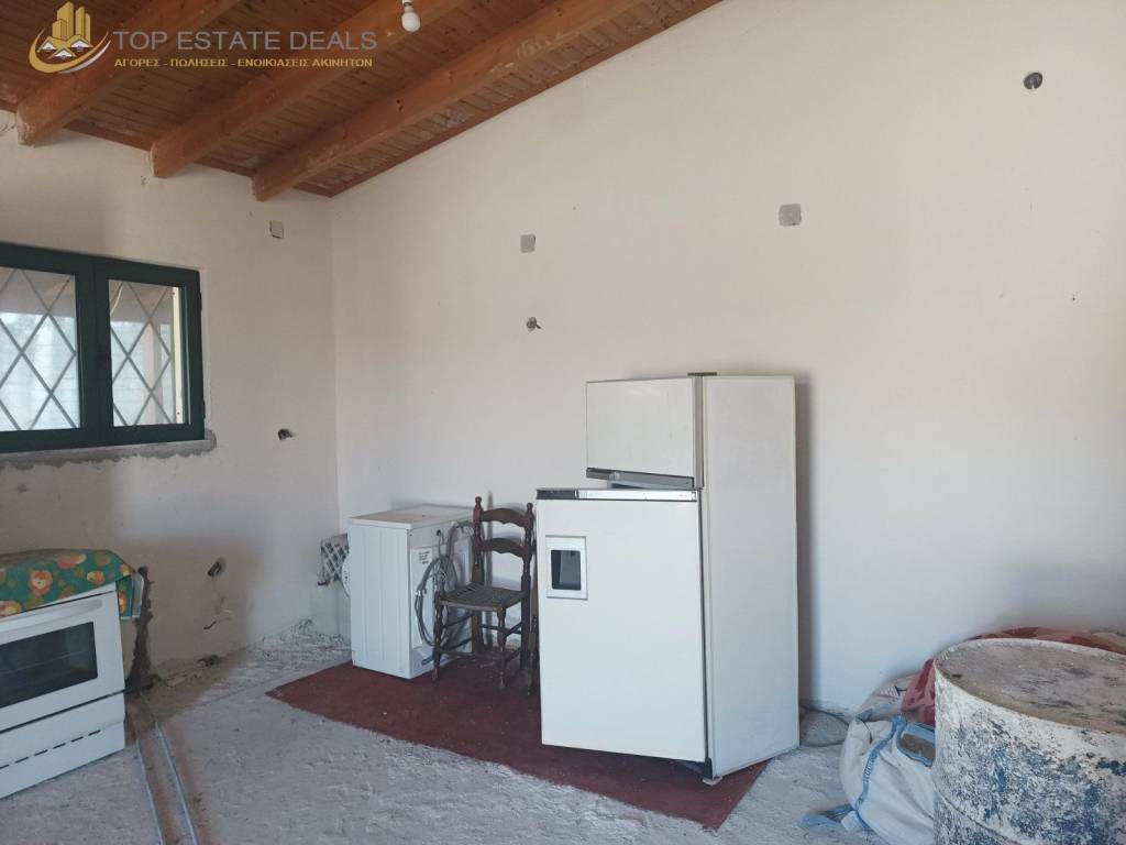 κουζίνα ενιαία με σαλόνι