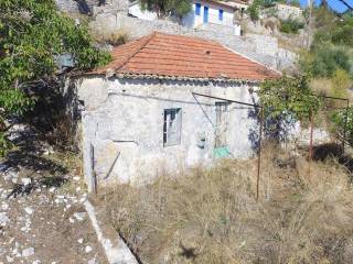 Aerial view of the house
