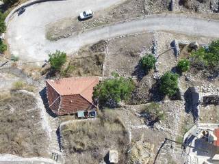 Aerial view of the house
