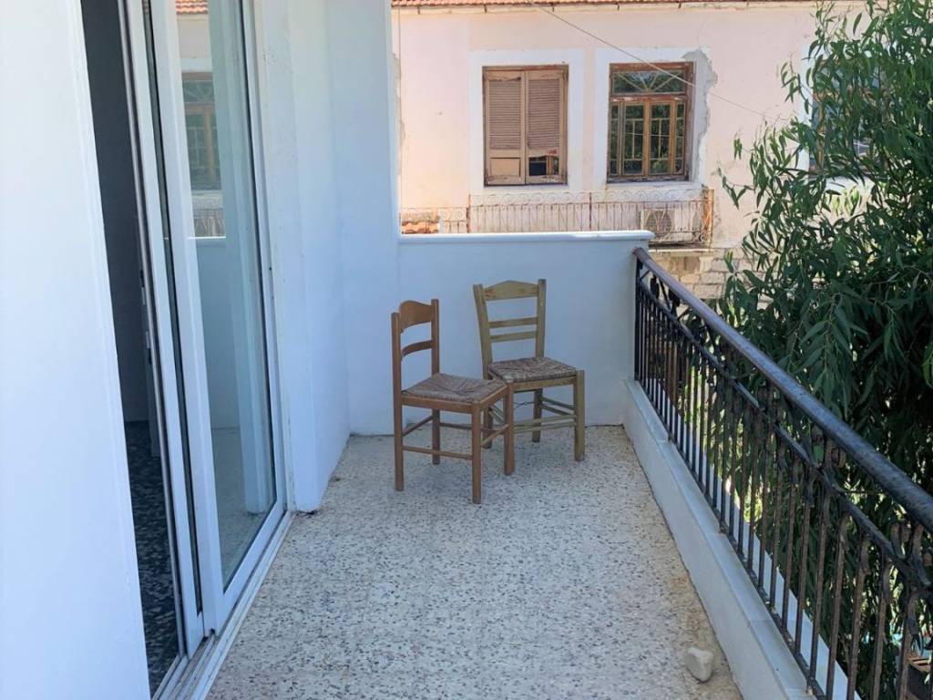 Balcony of apartment complex