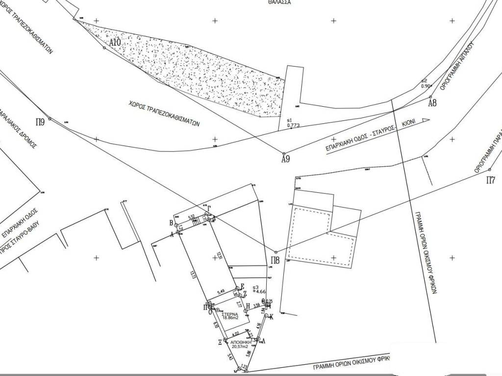 Survey diagram of property