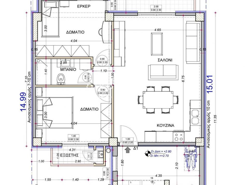 Εσωτερικοι χώροι