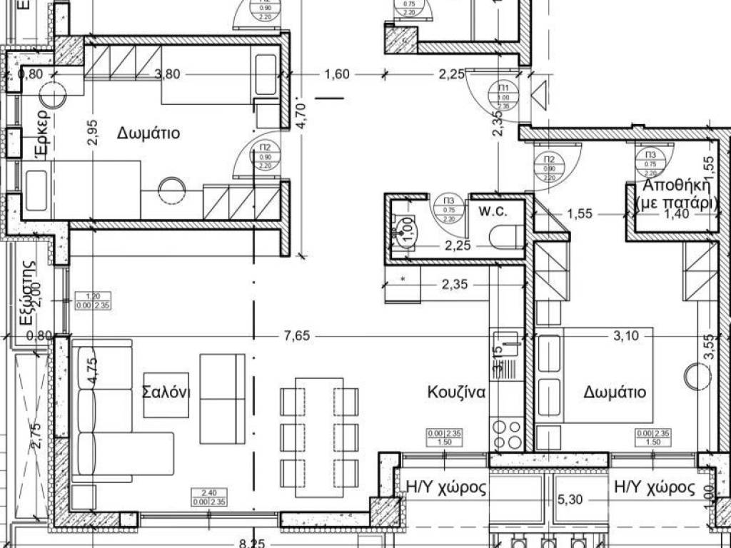 Εσωτερικοι χώροι