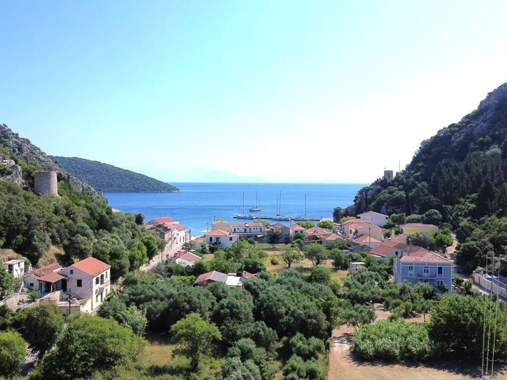 Aerial view of Frikes area