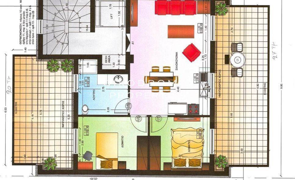 Εσωτερικοι χώροι