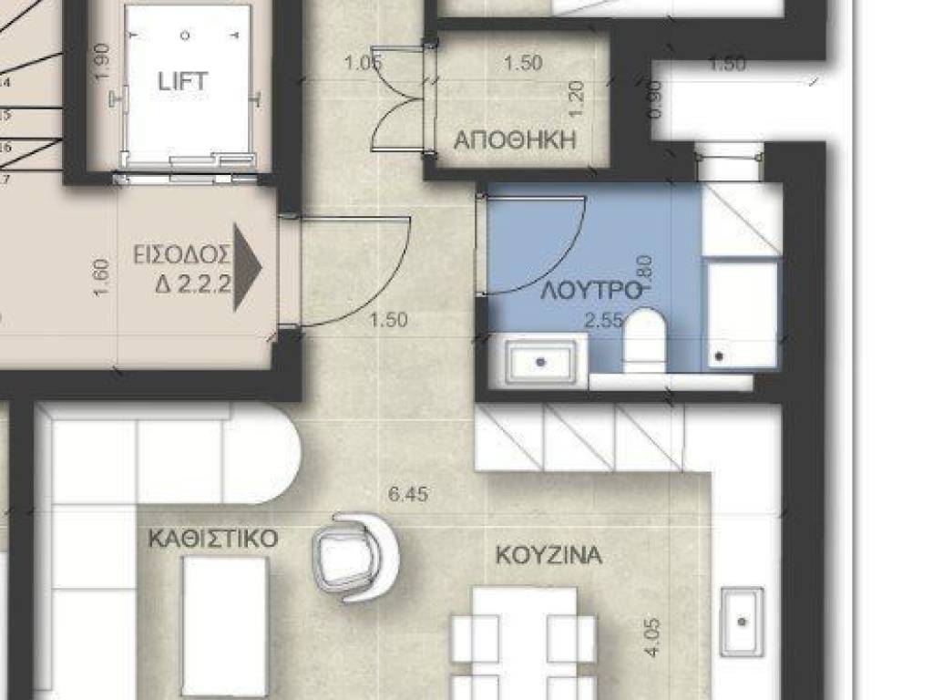 Forumland Real Estate, Κάτοψη διαμερίσματος