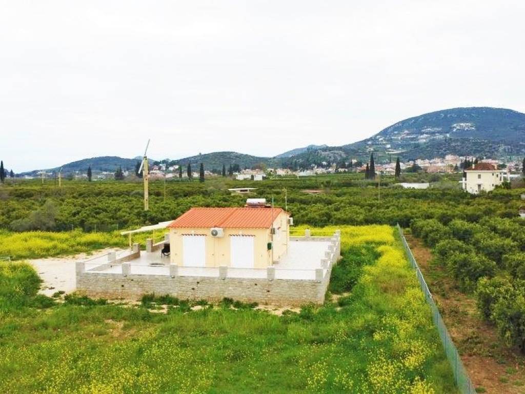 Newly built elevated detached house, 67 sq.m.