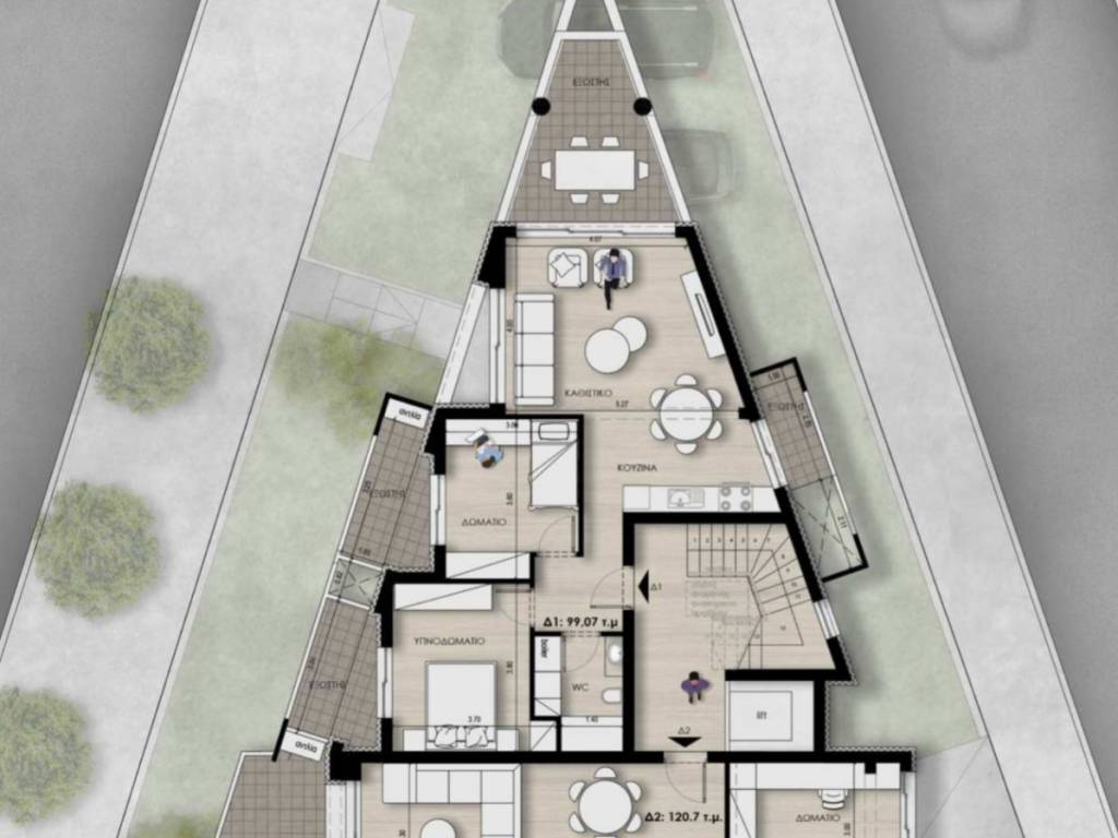 Εσωτερικοι χώροι