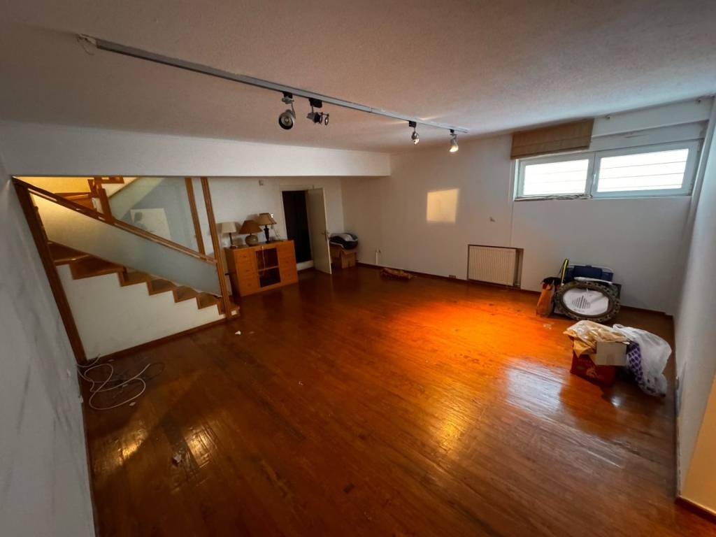 Semi underground Playroom