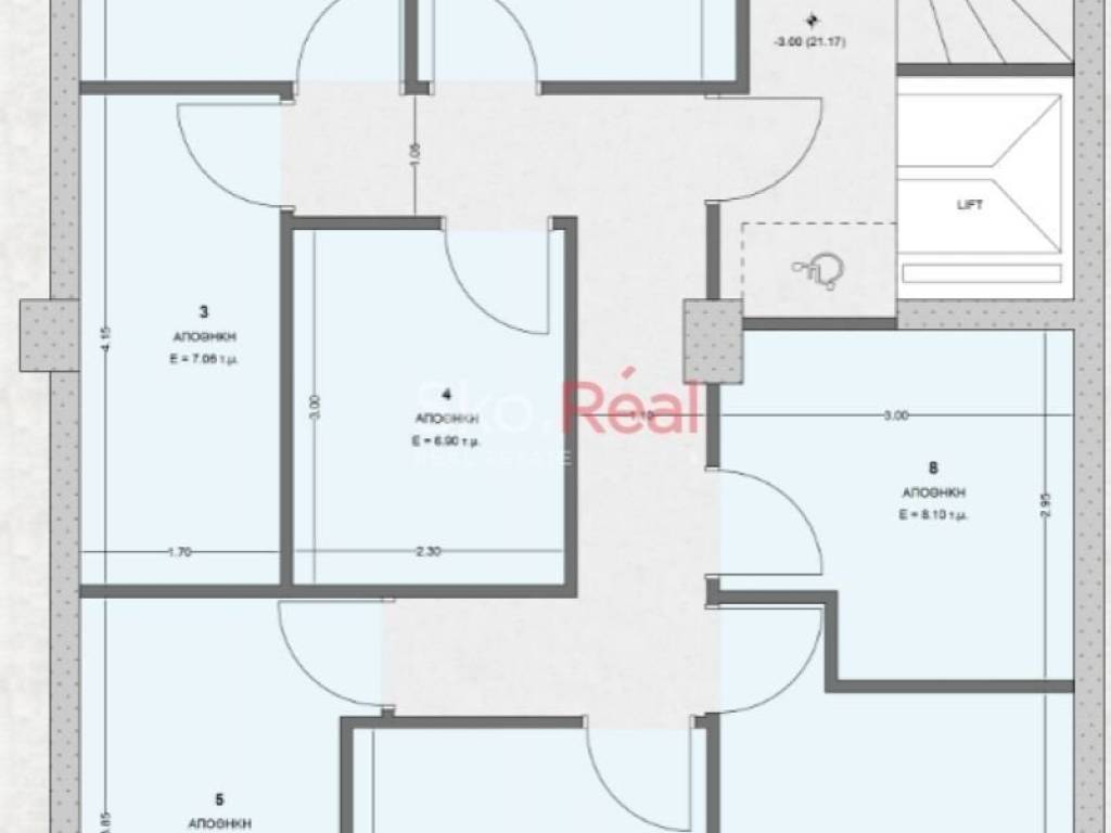 Κάτοψη αποθηκών