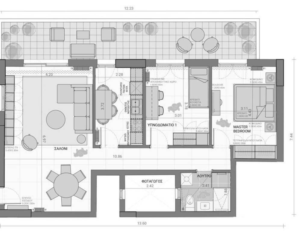Apartment - Grekodom 60951|911820