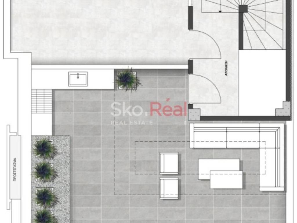 Κάτοψη ταράτσας