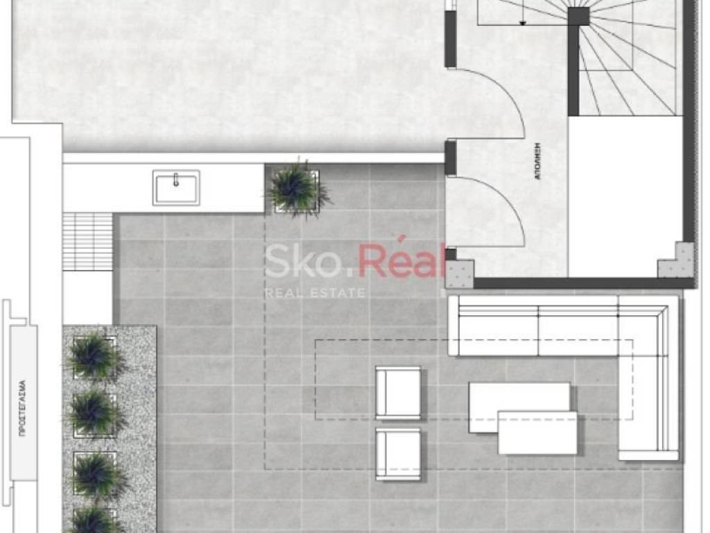 Κάτοψη ταράτσας