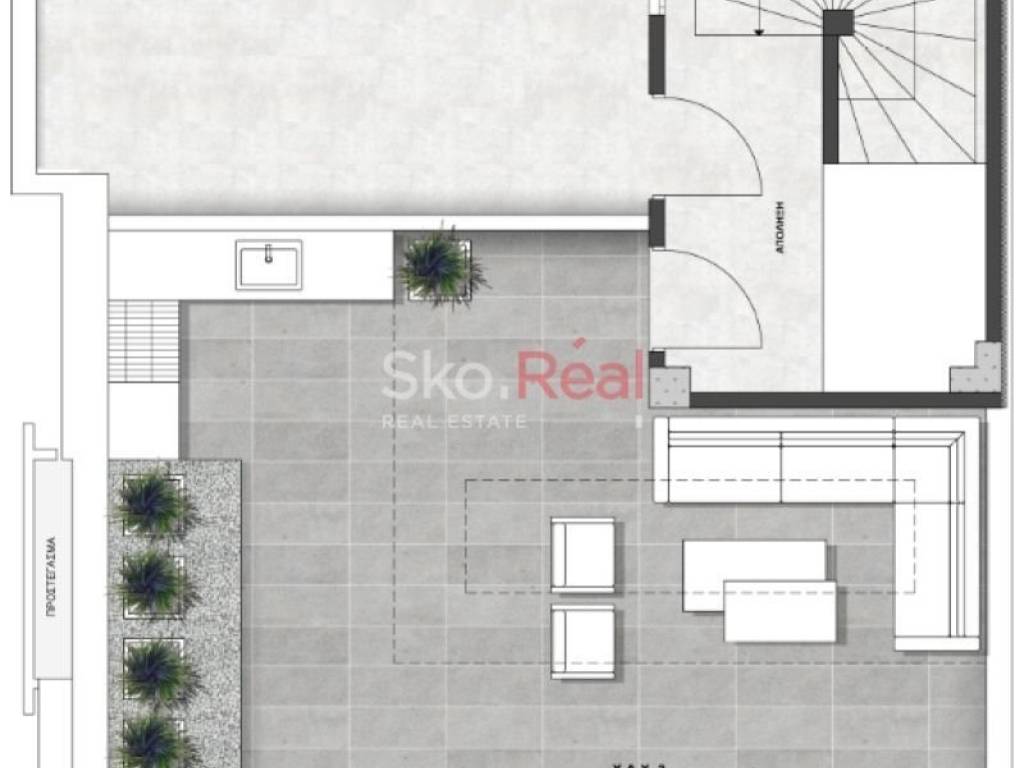 Κάτοψη ταράτσας