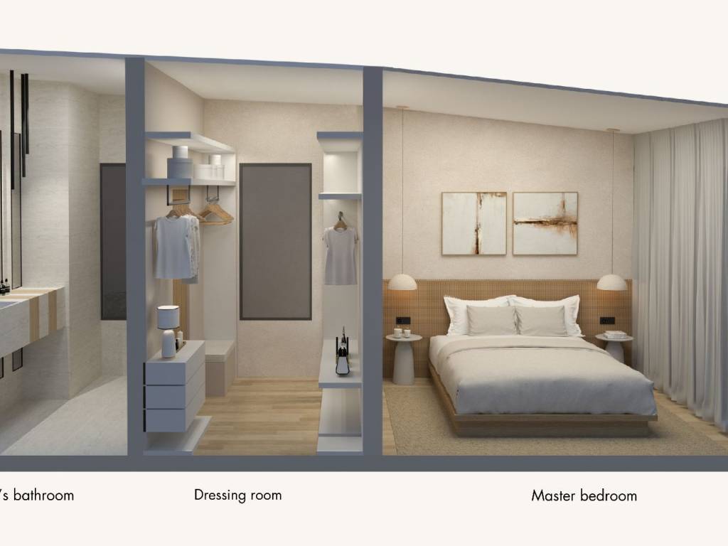 Interior Spaces/ 2nd Floor/ Master bedroom