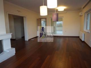 καθιστικό με τζάκι