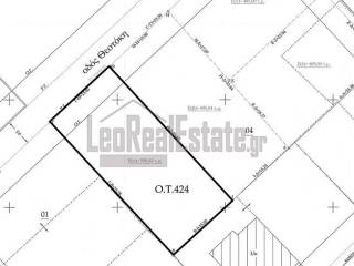 Απόσπασμα Τοπογραφικού Σχεδίου Οικοπέδου