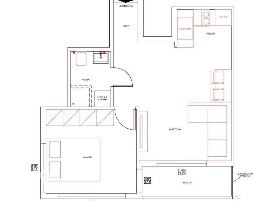 Forumland Real Estate, Κάτοψη διαμερίσματος