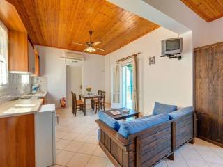 Kitchen and living area