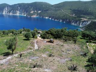 Aerial view of the plot