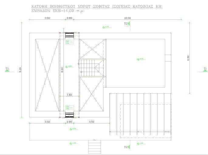 Storage room floor plan