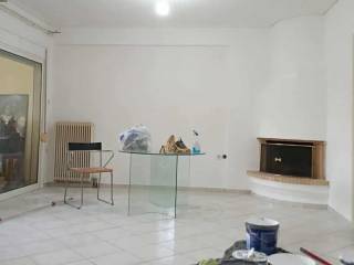 σαλόνι- τζάκι