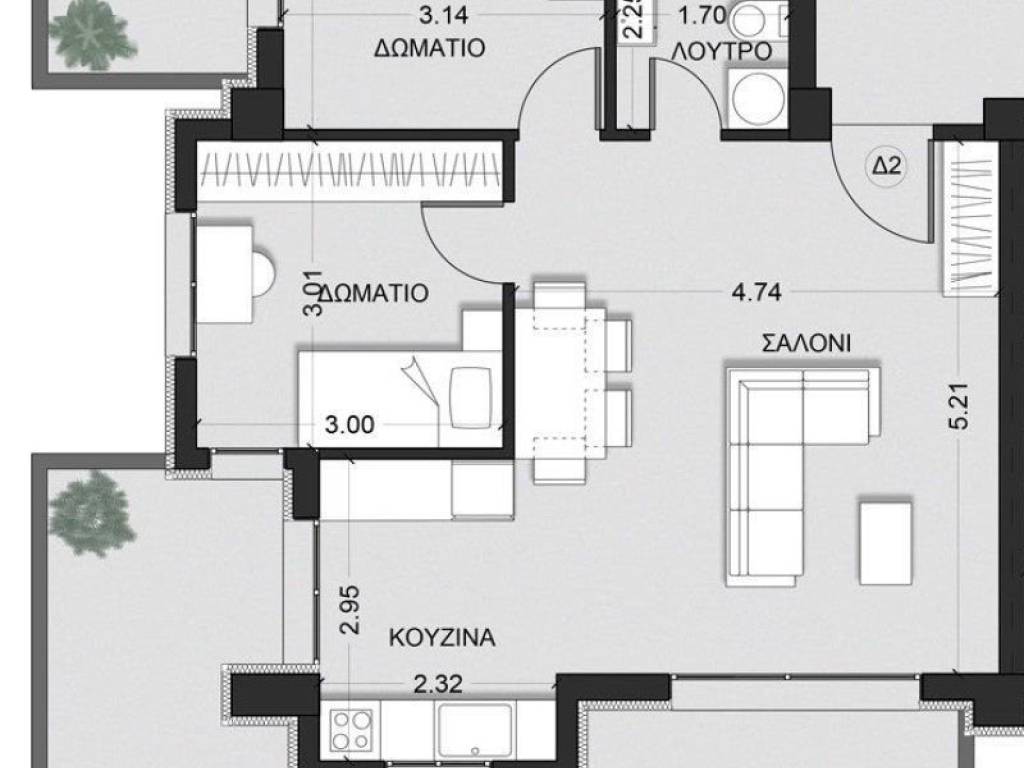 Forumland Real Estate, Κάτοψη διαμερίσματος