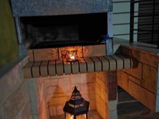 Χτιστό barbeque