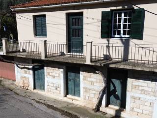 Front of the house, aerial view