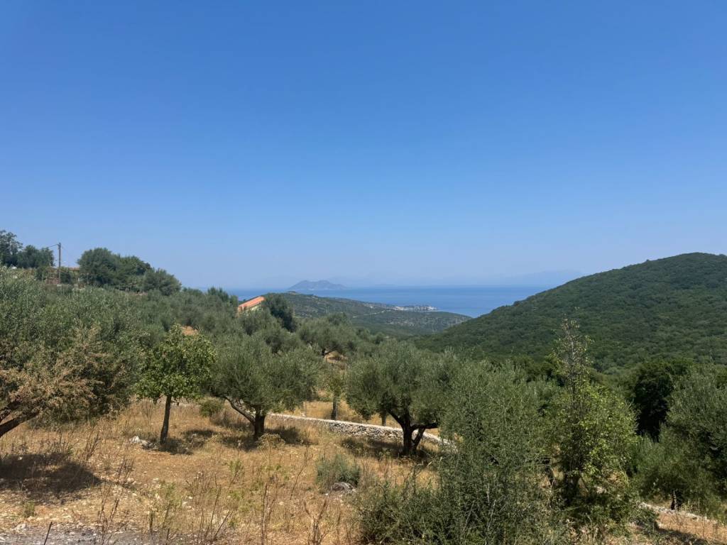 Sea views from the property