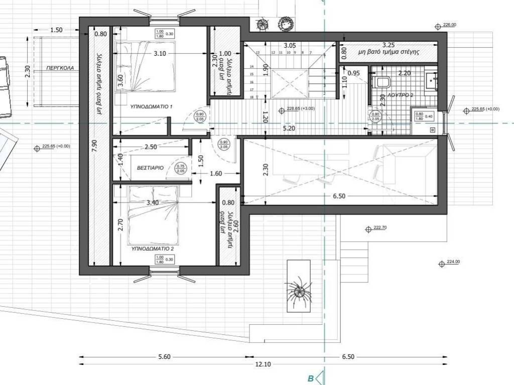 Indoor plan of the house