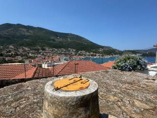 Stone terrace and water tank