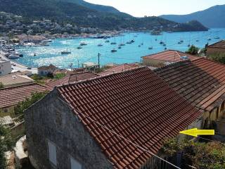 Aerial view of the house