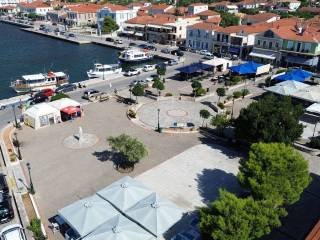 View of the main square, where the property is located