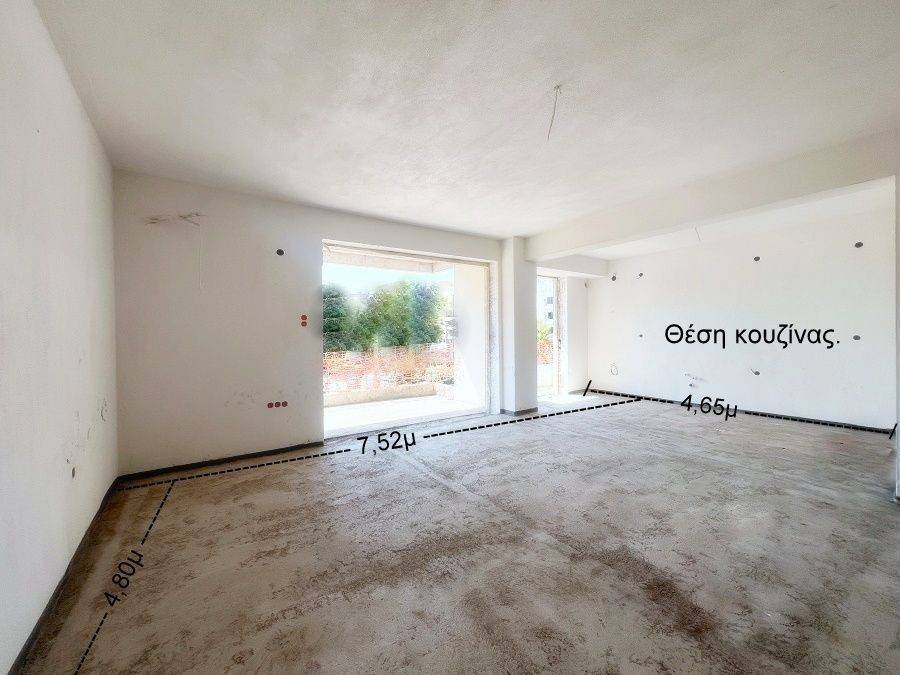 Κύριος χώρος, κουζίνα, τραπεζαρία και καθιστικό.