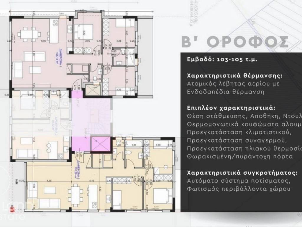 Forumland Real Estate, κάτοψη 2ου ορόφου