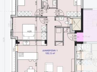 Forumland Real Estate, 105,13 τμ. διαμέρισμα 1