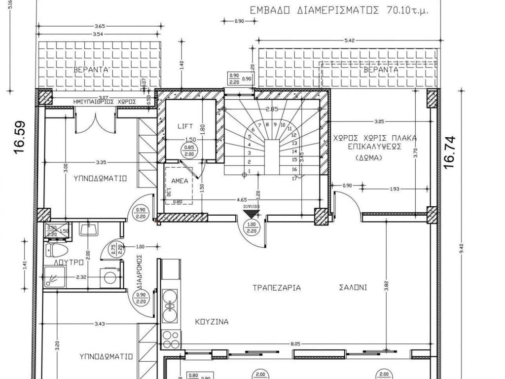 Εσωτερικοι χώροι