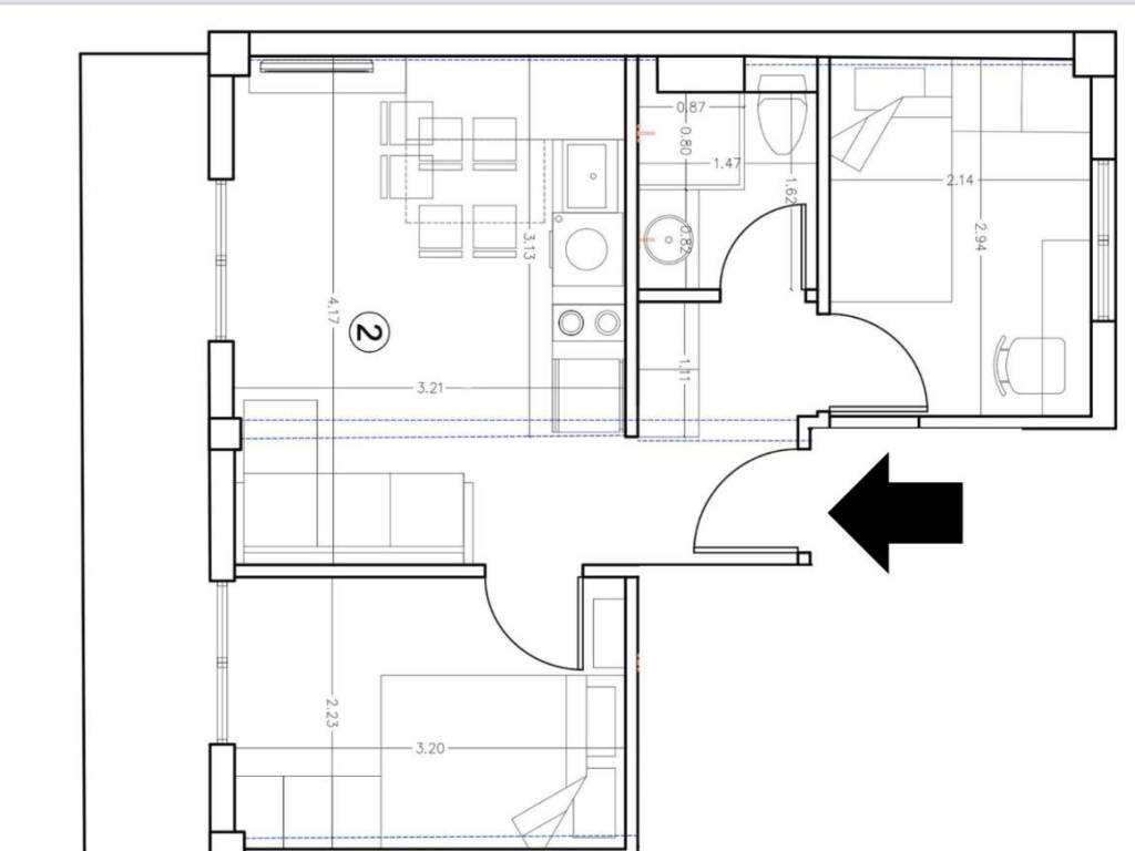 Κάτοψη του συγκεκριμένου διαμερίσματος