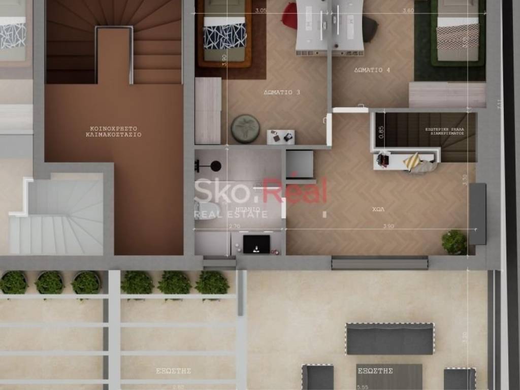 Κάτοψη 3ου ορόφου