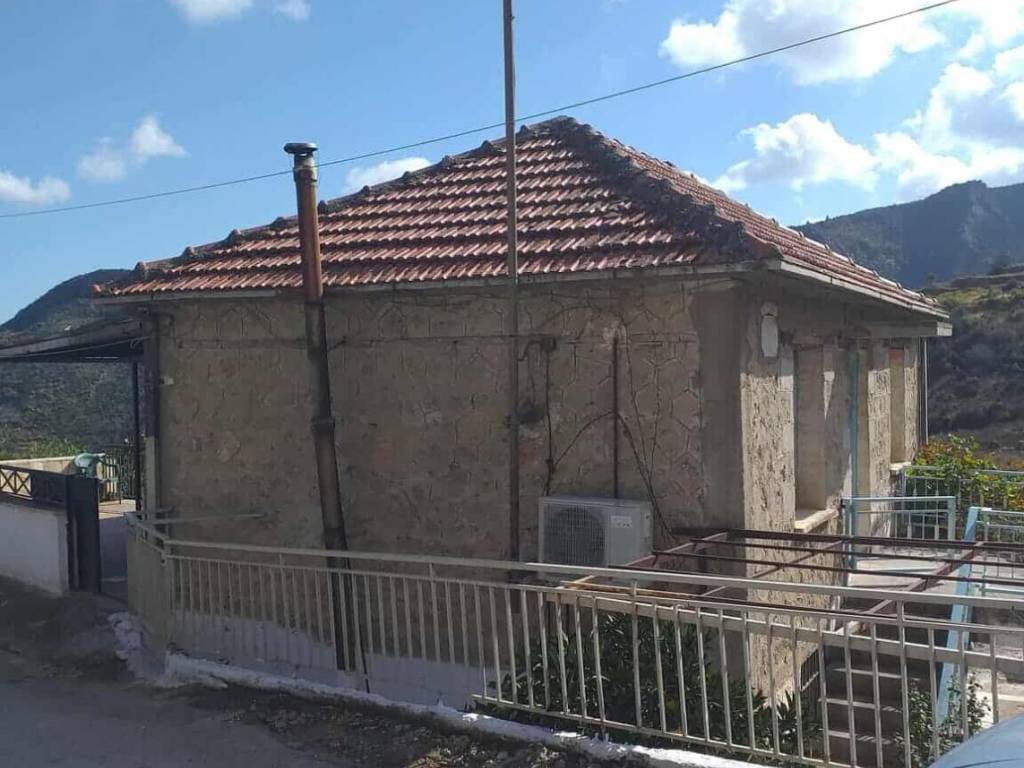 Monokatoikia petrine epi toy kentrikoy dromoy Zemenoy