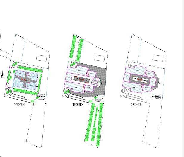 Plot of land in the center of the developing settlement
