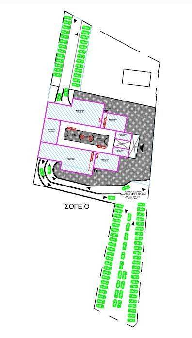 Plot of land in the center of the developing settlement