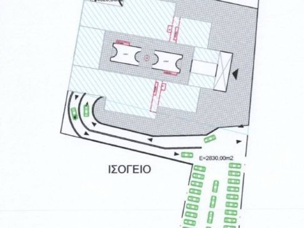 Plot of land in the center of the developing settlement