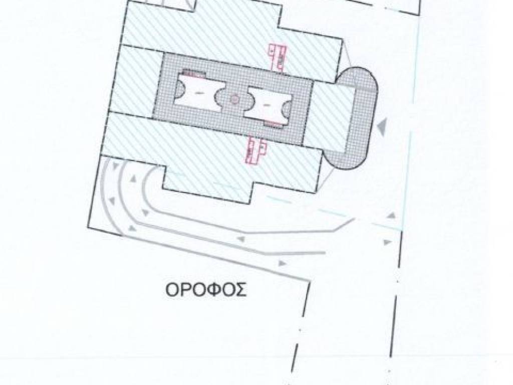 Plot of land in the center of the developing settlement