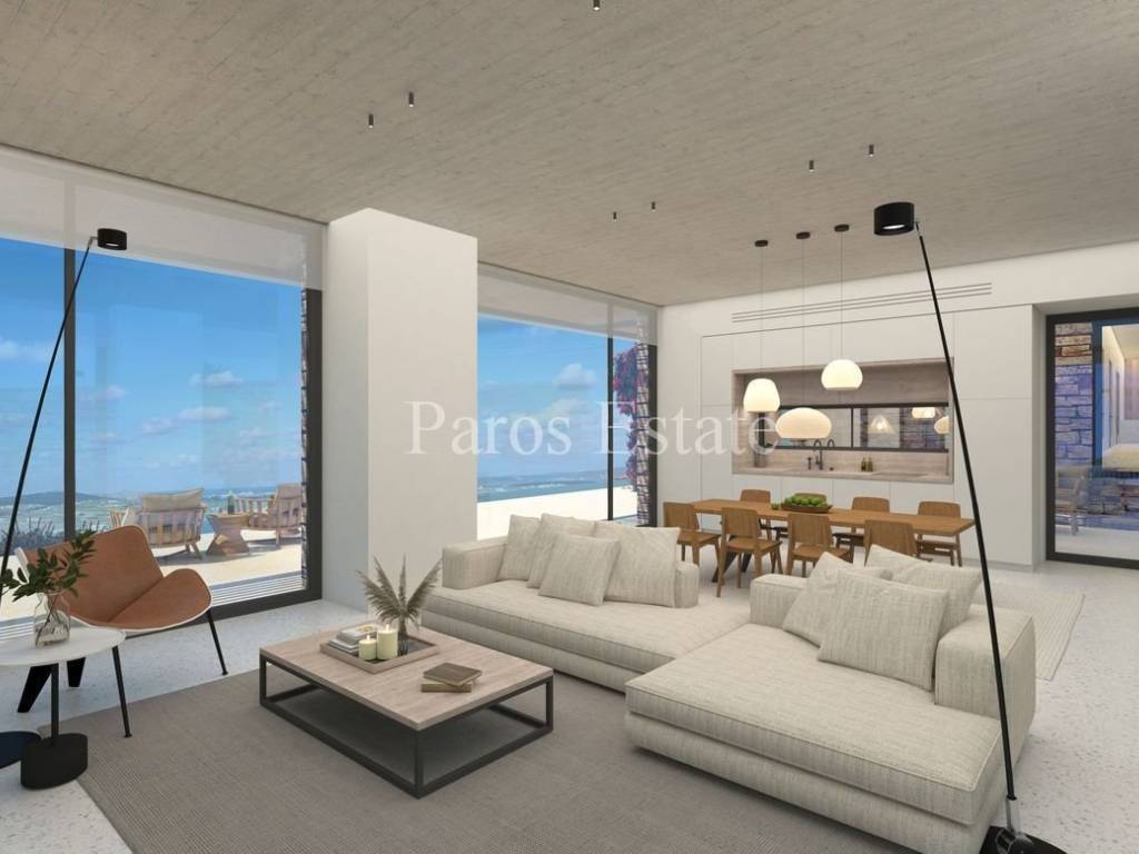 Σαλοκουζίνα με τραπεζαρία