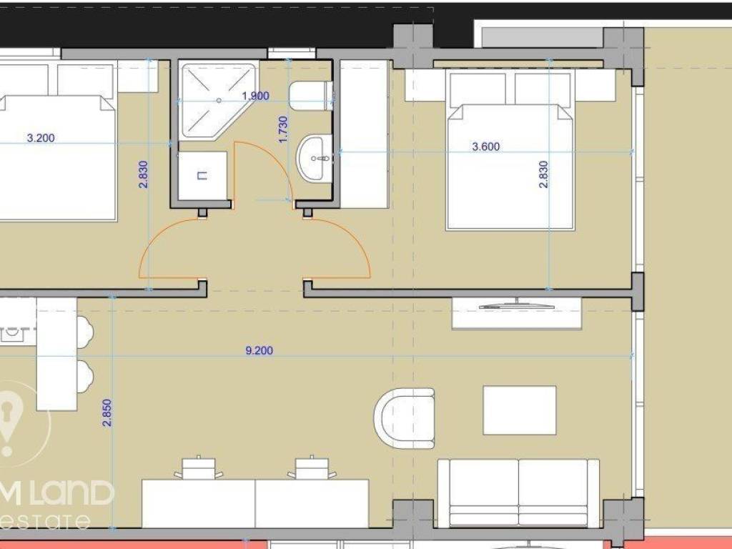 Forumland Real Estate, Κάτοψη διαμερίσματος